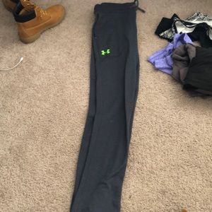 Grayish navy sweatpants